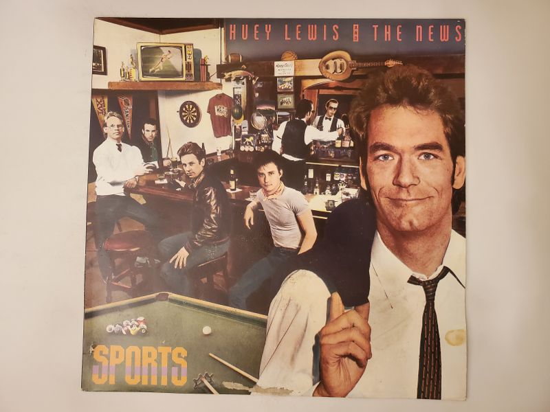 Huey Lewis and the News Sports vinyl record